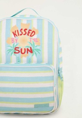 Mochila FARM Me Leva Listrado Rio Azul