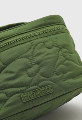 Necessaire FARM Acolchoada Verde