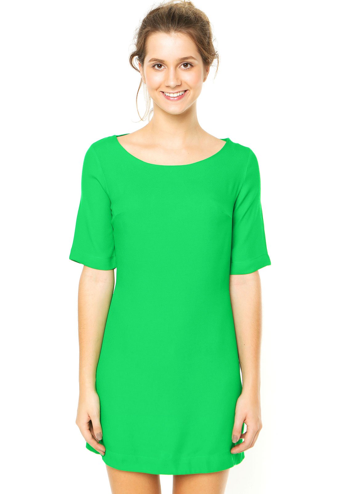 vestido farm verde