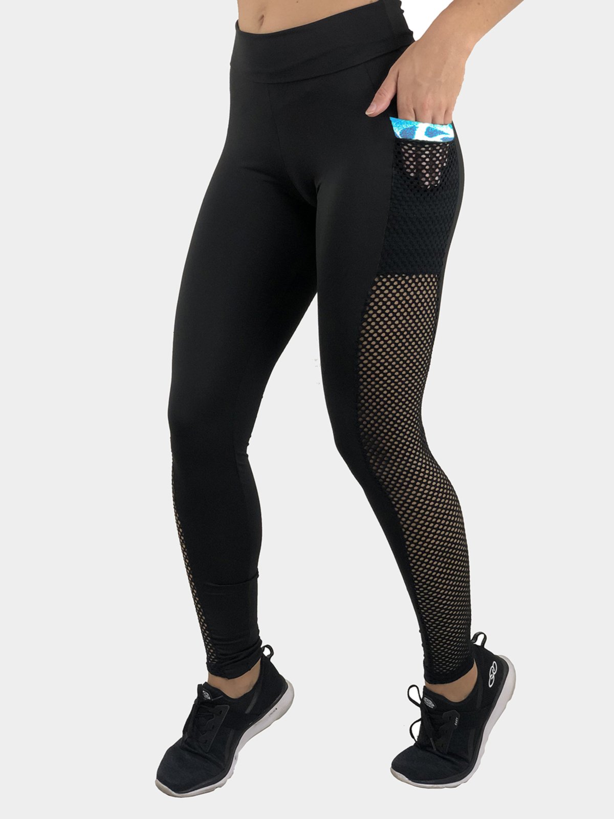 Legging academia hot sale com bolso