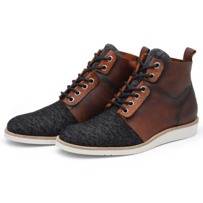 Bota Coturno Casual Fandarello Canela Menor preço em Bota Coturno Casual Fandarello Canela