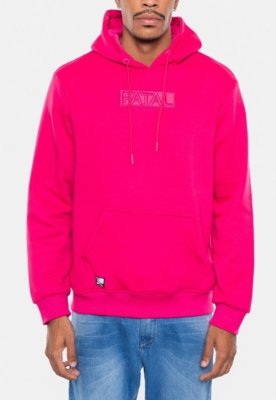 Moletom Fatal Fechado Rosa