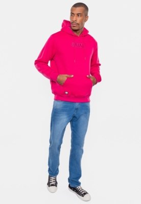 Moletom Fatal Fechado Rosa