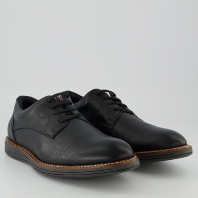 Sapato Ferracini Easy Preto e Marrom