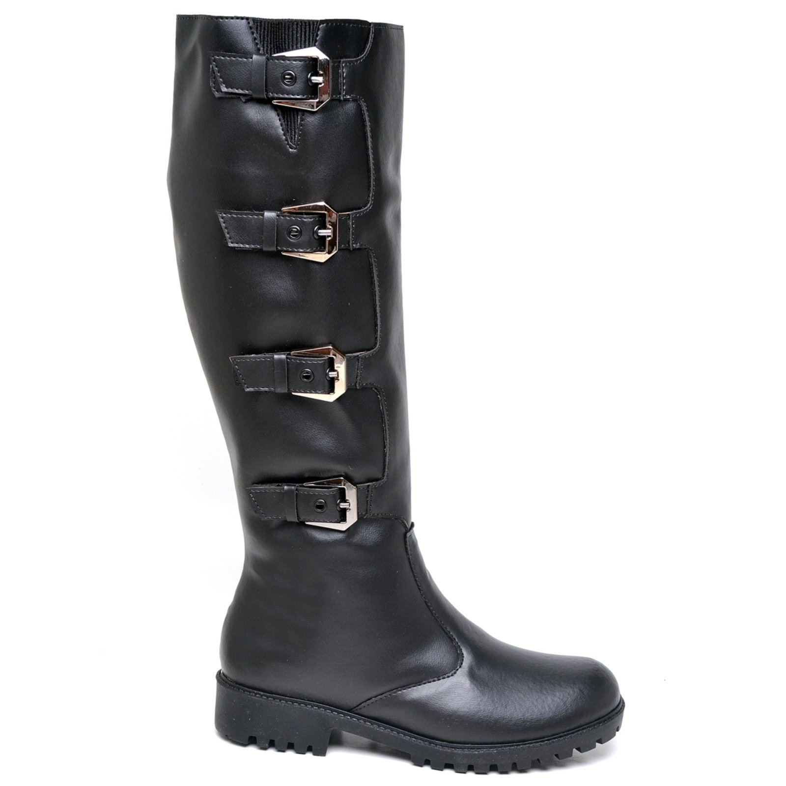 Bota over the sales knee com neoprene