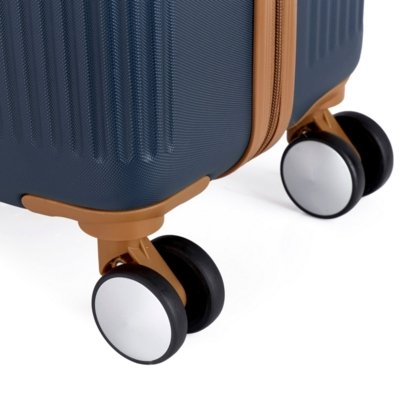 Mala Rodinhas Pequena Viagem Trabalho Abs Rígida Resistente 360° Ferrazzi