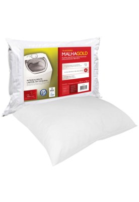 Travesseiro Fibrasca Malha Gold Branco é boa?