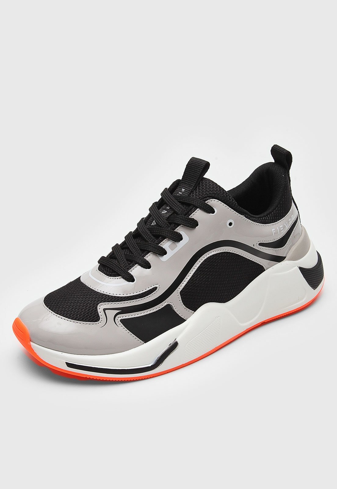 Casual Tênis DAFITI SHOES Jogging Cinza - Compre Agora