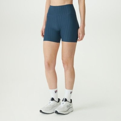 Bermuda Fila Pinstripes Flow II Feminina Azul