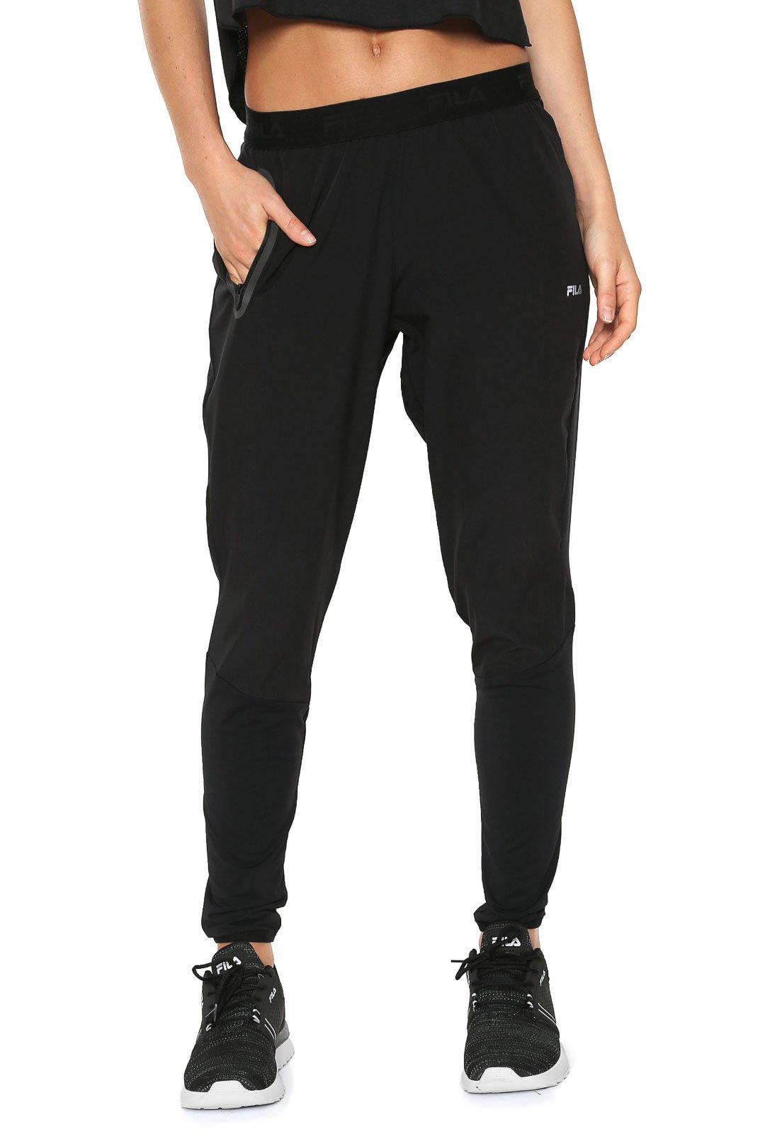 calça jogger feminina fila