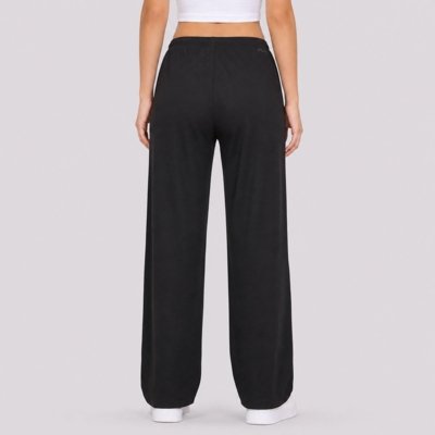 Calça Fila Reta Rib Feminina All Black