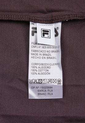 Camiseta Feminina Fila Basic Class Decote V Roxa