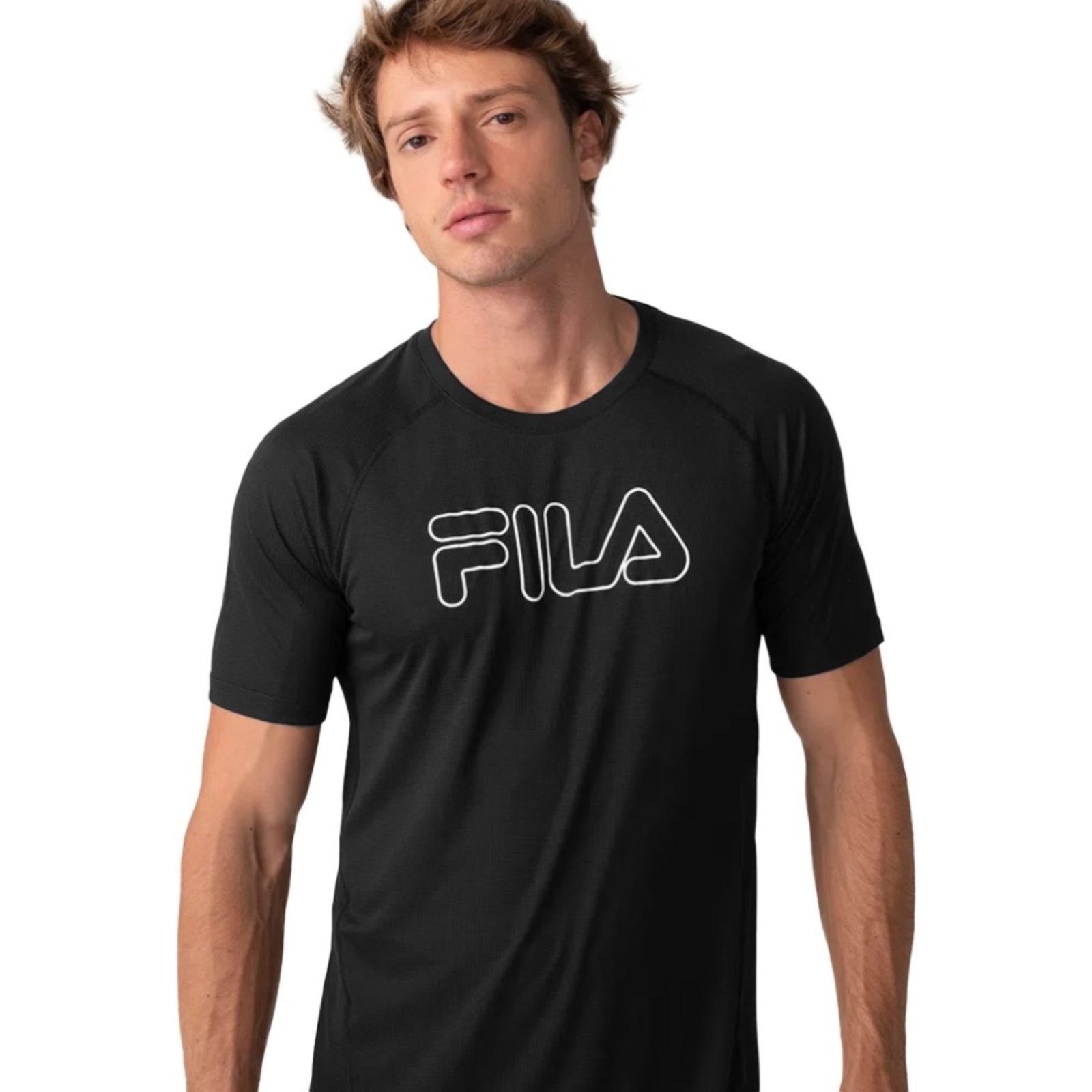 Camiseta fila masculina mercado hot sale livre