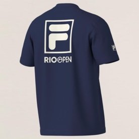 Camiseta Fila Rio Open F-Box Masculina Incolor