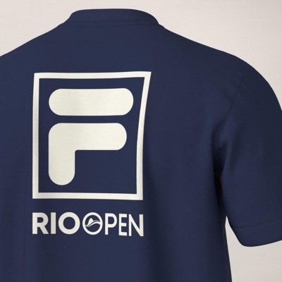 Camiseta Fila Rio Open F-Box Masculina Incolor