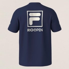 Camiseta Fila Rio Open F-Box Masculina Incolor