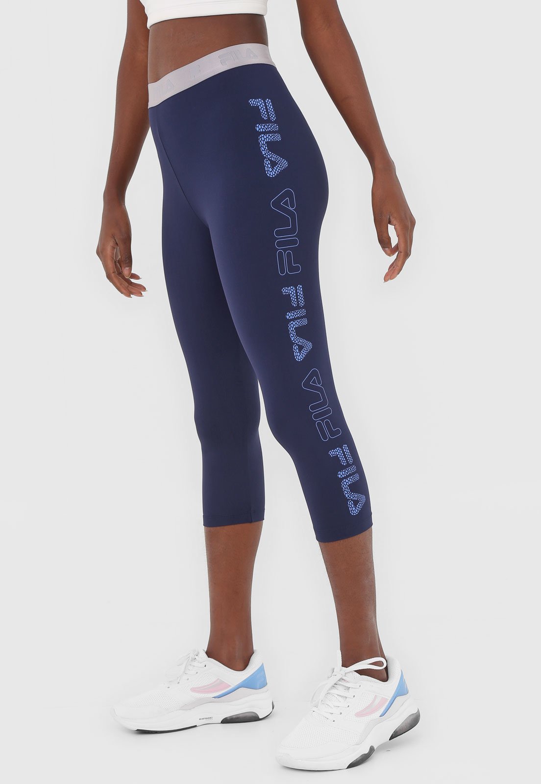 Calça Legging Fila Double Elastic em Promoção na Americanas