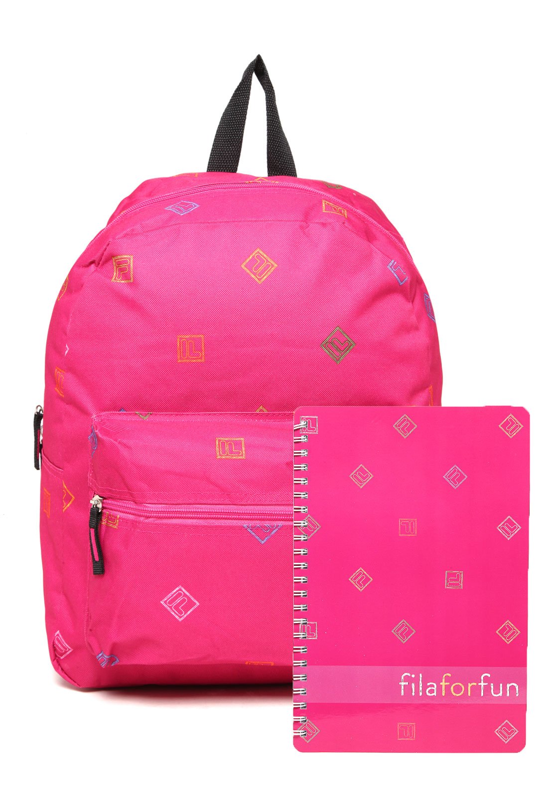 Fila Cor Mochila Feminina Fila Mochila Fila For Fun Rosa Dafiti