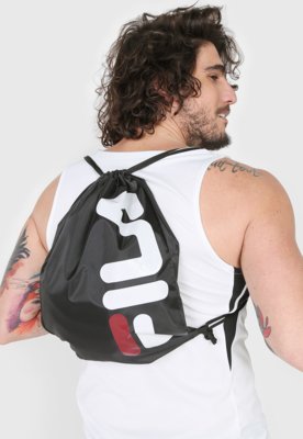 Mochila Fila Sack Lettering Preta é boa?