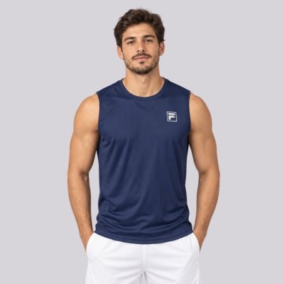 Regata Fila Reflective Core Run Azul Marinho