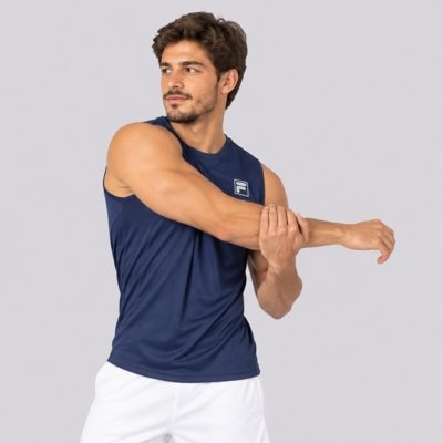 Regata Fila Reflective Core Run Azul Marinho
