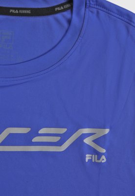 Regata Masculina Fila Reflective Core Ru Azul