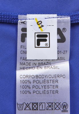 Regata Masculina Fila Reflective Core Ru Azul