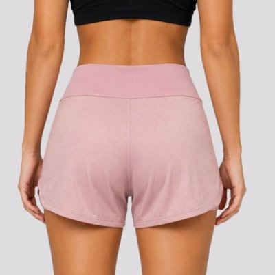 Shorts Fila Double Basic Train III Feminino Rosa
