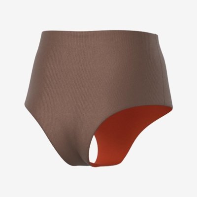 Sunquini Bottom Fila Double Rib Feminino Incolor