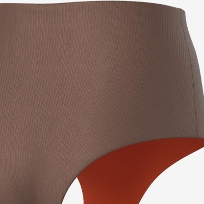 Sunquini Bottom Fila Double Rib Feminino Incolor