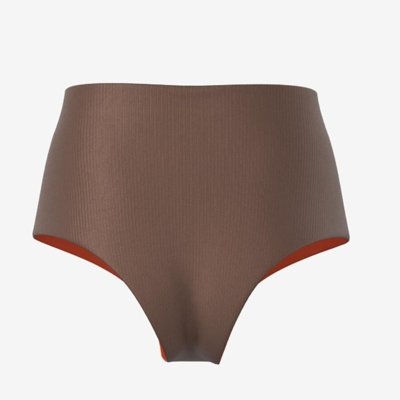 Sunquini Bottom Fila Double Rib Feminino Incolor