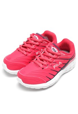 tenis fila infantil rosa