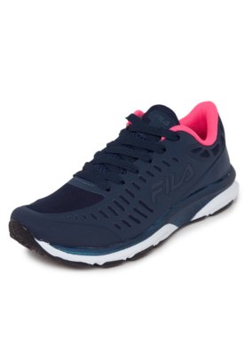 tenis fila azul marinho e rosa