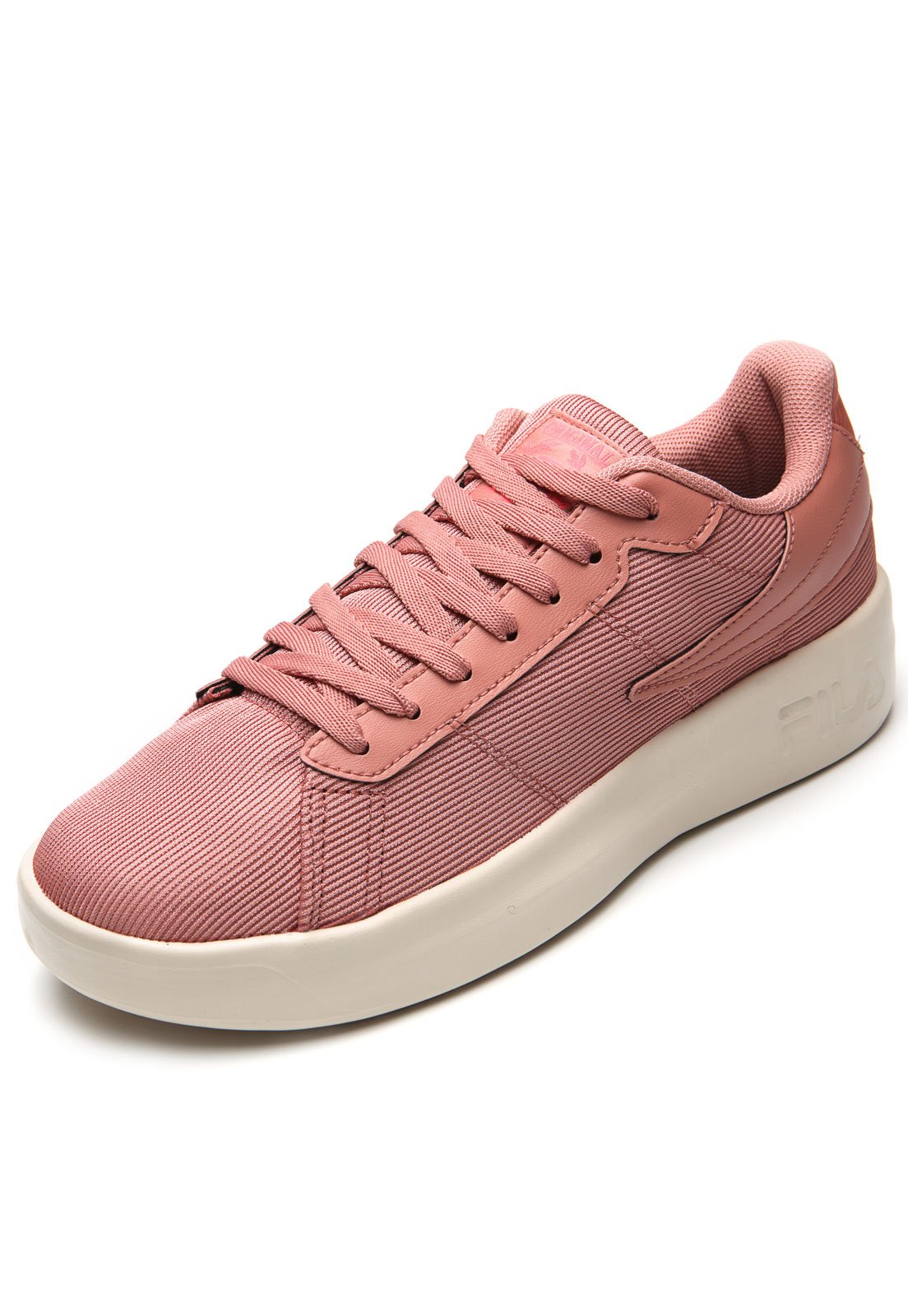 tenis fila rosa original