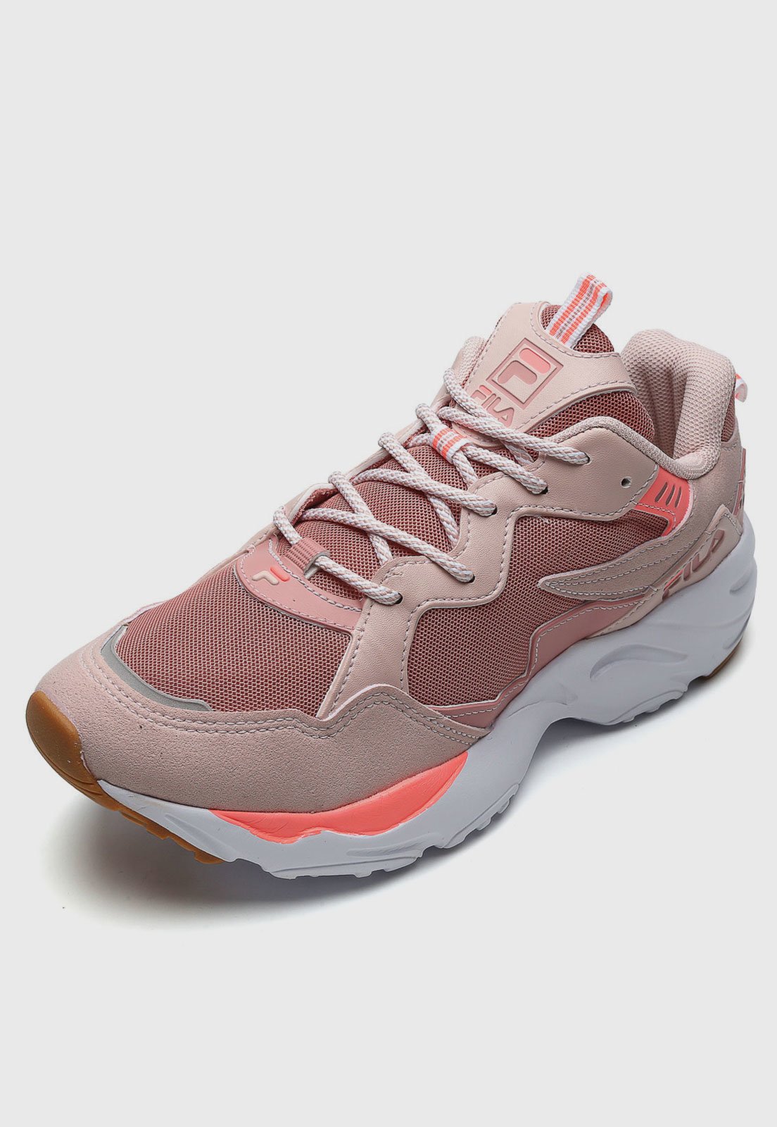 fila tenis feminino rosa