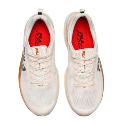 Tênis Corrida Feminino Fila Racer Fastpace Off White