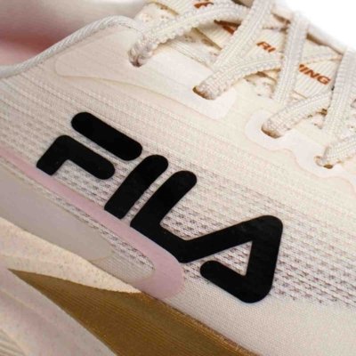 Tênis Corrida Feminino Fila Racer Fastpace Off White