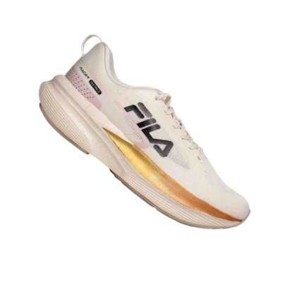 Tênis Corrida Feminino Fila Racer Fastpace Off White