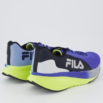Tenis Fila Agile Azul e Verde