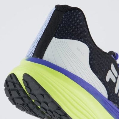 Tenis Fila Agile Azul e Verde