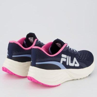 Tenis Fila Comet 2 Feminino Azul e Rosa