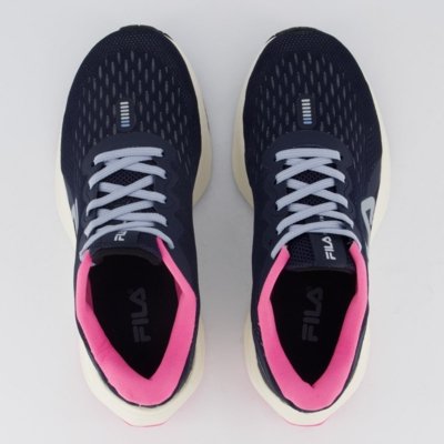 Tenis Fila Comet 2 Feminino Azul e Rosa