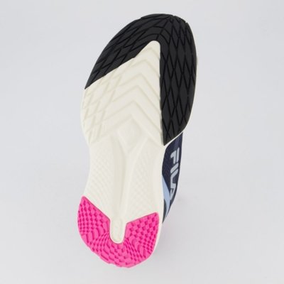 Tenis Fila Comet 2 Feminino Azul e Rosa