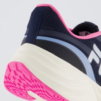 Tenis Fila Comet 2 Feminino Azul e Rosa