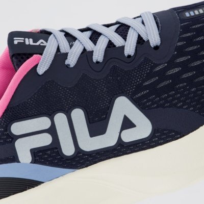 Tenis Fila Comet 2 Feminino Azul e Rosa