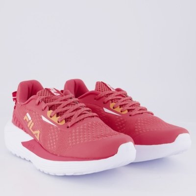 Tênis Fila Diffusion Feminino Rosa e Branco
