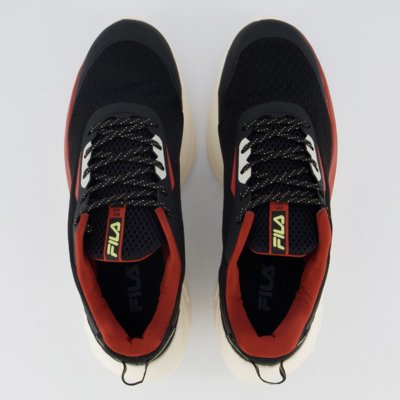 Tenis Fila Diffusion Preto e Bege