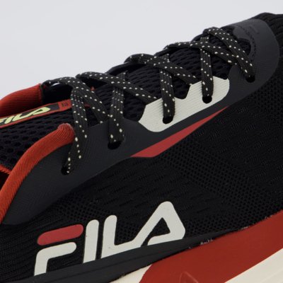 Tenis Fila Diffusion Preto e Bege