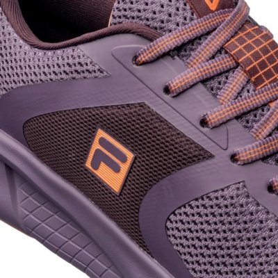 Tênis Fila Driver Roxo e Laranja Feminino Roxo