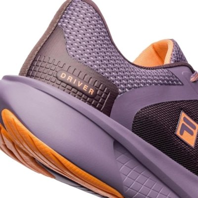 Tênis Fila Driver Roxo e Laranja Feminino Roxo